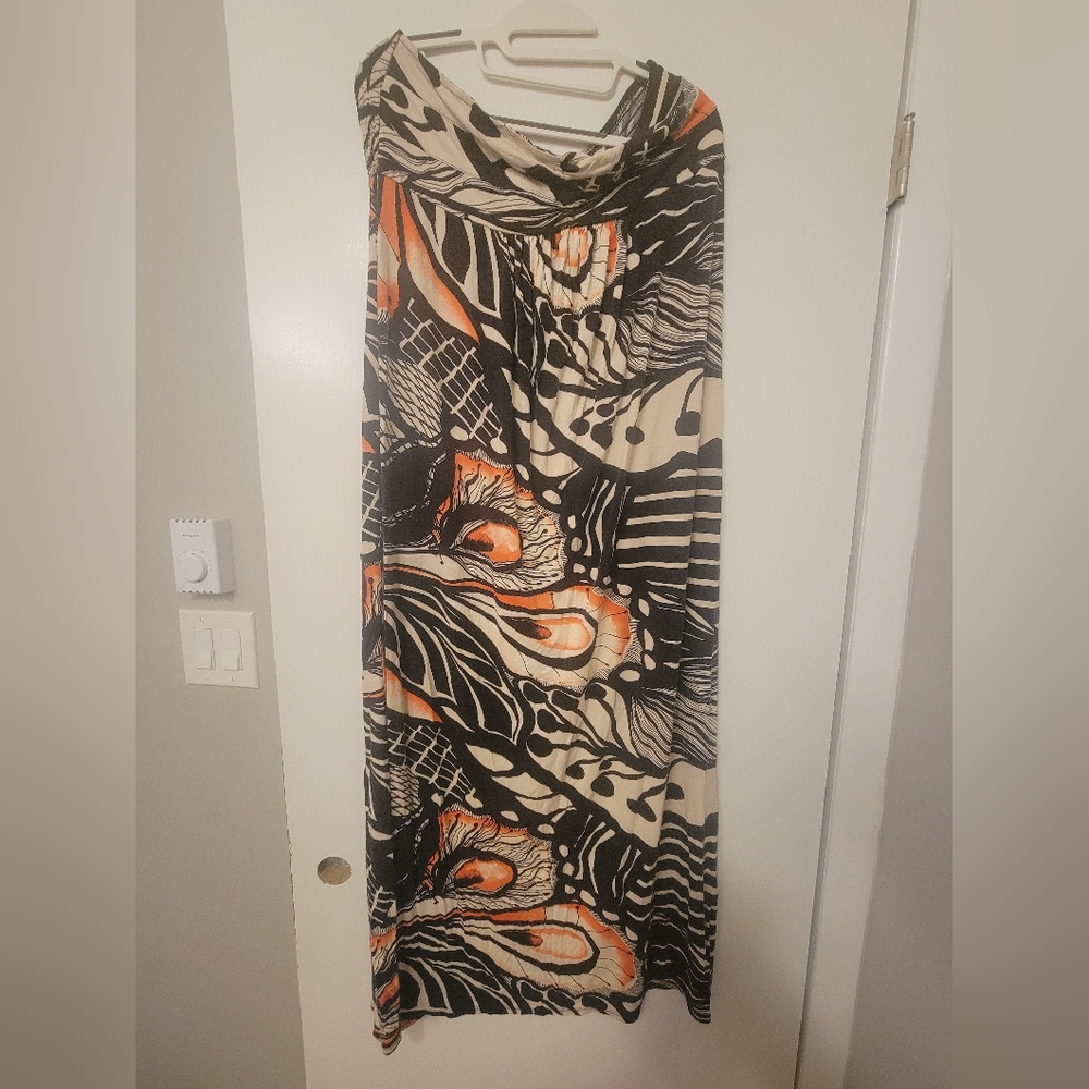 Floor Length Tube Top Dress